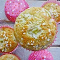 Muffinki z rabarbarem