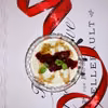 Zdrowy matcha deser z chia