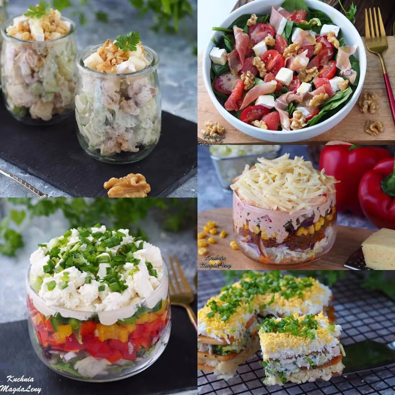 Sałatki Na Każdą Okazję - 35 przepisów