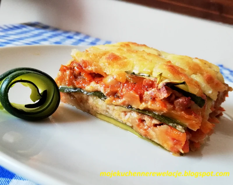 FIT lasagne z cukinii