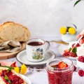 Konfitura truskawkowa z rabarbarem