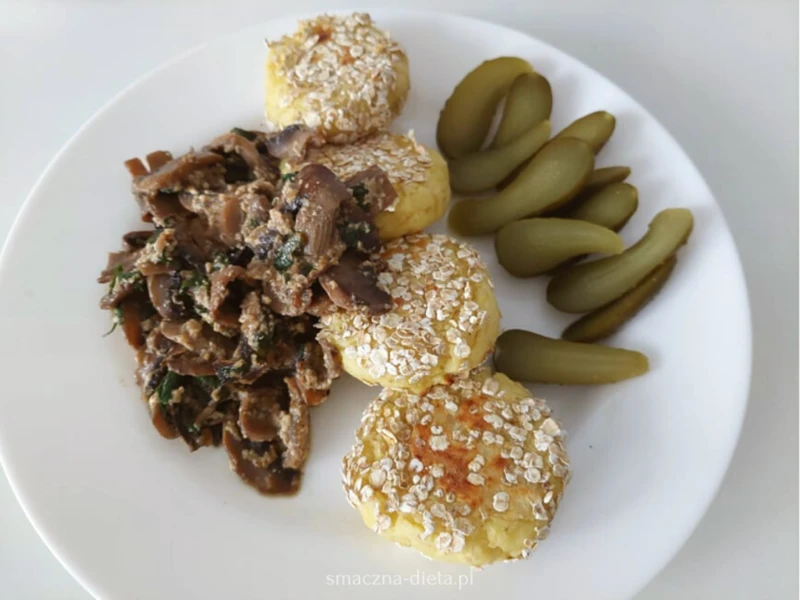 Pieczone kotlety ruskie
