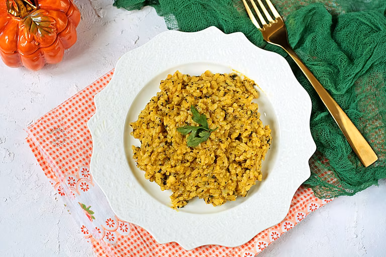 Risotto Z Dynią I Pokrzywą