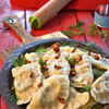 Pierogi z kurkami i fetą