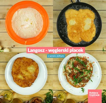 Langosz - węgierski placek