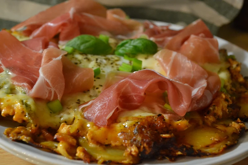 Oszukana pizza z ziemniaków