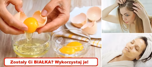 Wykorzystaj KURZE BIAŁKA i odmień wygląd twarzy i włosów!