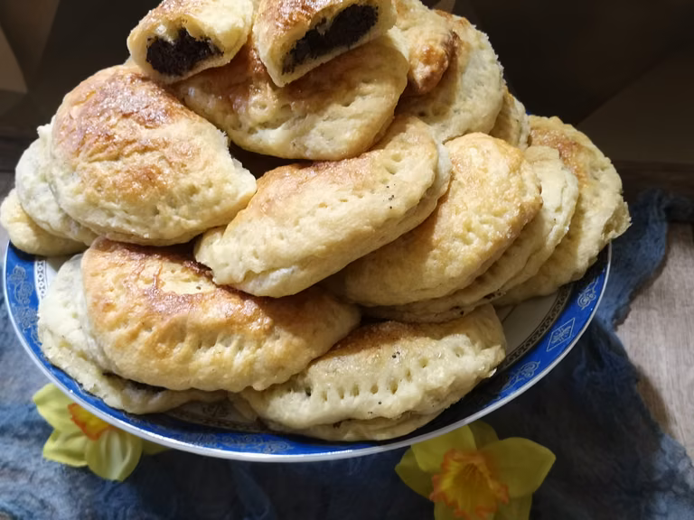 Makowe pierożki