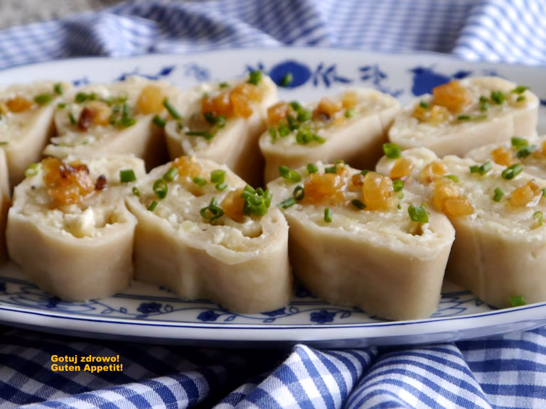 Pierogi ruskie rolowane