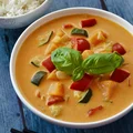 Tajskie czerwone curry z warzywami