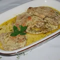 Schab duszony w jogurcie