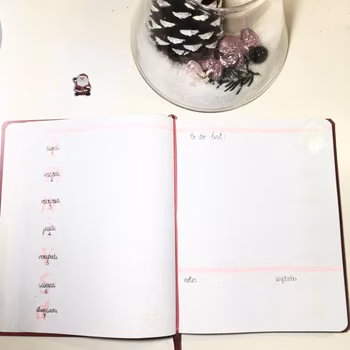 Bullet journal styczeń 2018