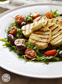 Grillowany ser halloumi