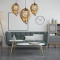 Lampa drewniana DIY