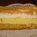 Pomarańczowy sernik z kokosową pianką