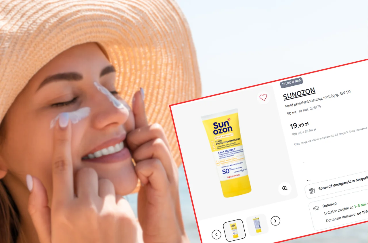 Matujący fluid z SPF 50 za grosze z Rossmanna to perełka na lato! Tylko 20 zł i super skład bez zapychania porów