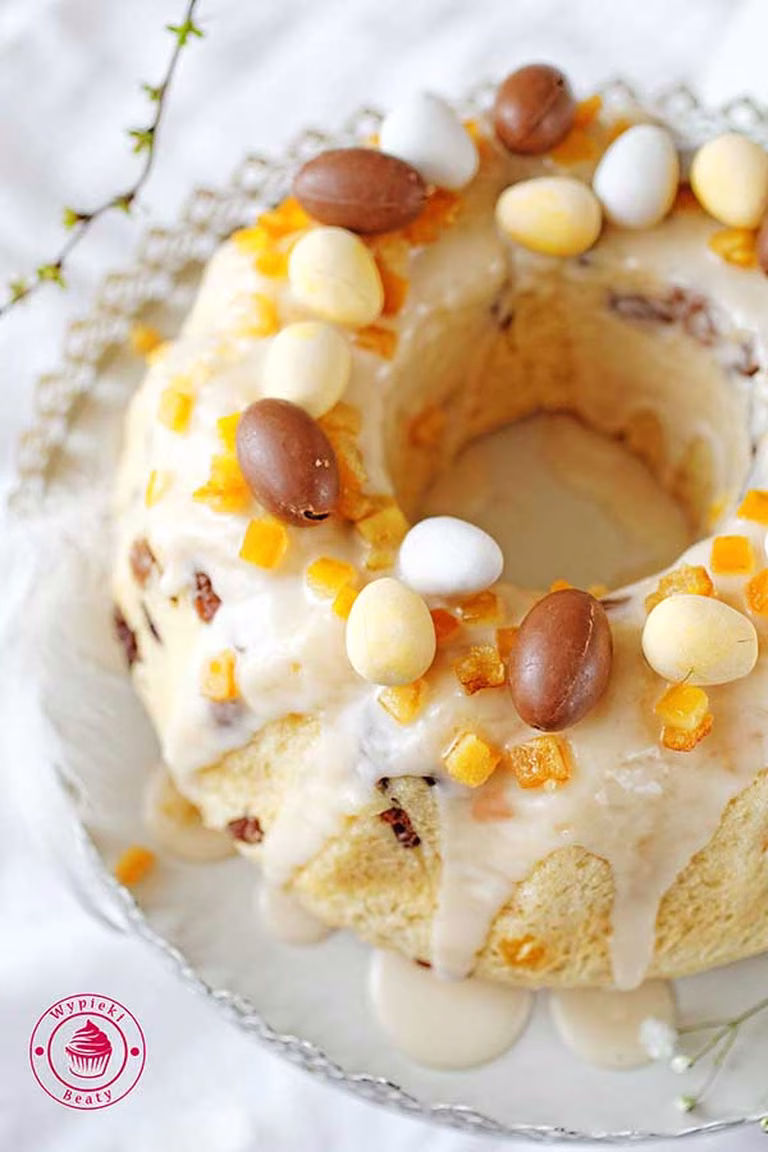 Babka drożdżowa wielkanocna