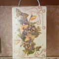 Decoupage'owa deseczka