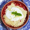 Crumble z truskawkami