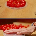 Jak kroić pomidorki koktajlowe