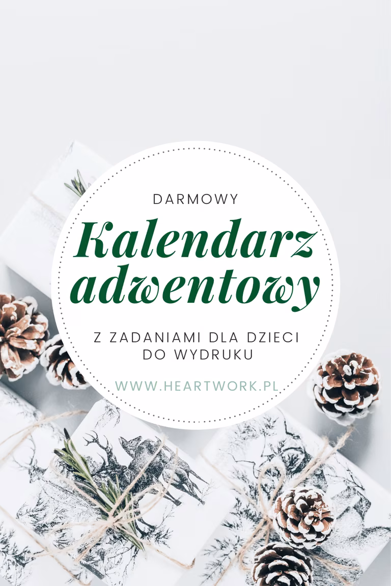 Darmowy kalendarz adwentowy dla dzieci – Heartwork – Wrocław