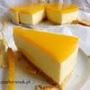 Sernik na zimno z mango