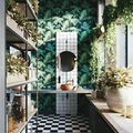 Botaniczna łazienka