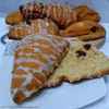 Scones II- z żurawiną.