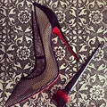 Louboutin's z siateczką