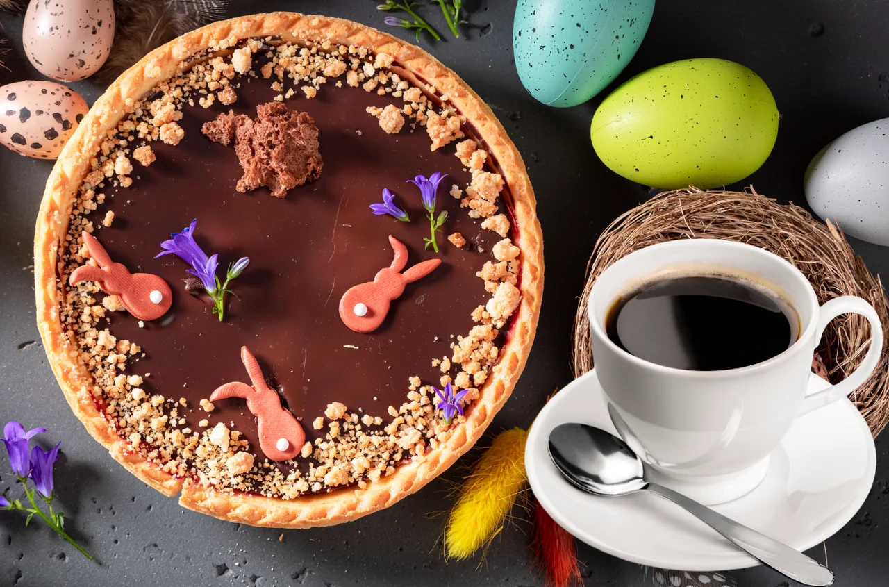 Mazurek czekoladowo-kawowy – deser z klasą, który pokochają dorośli!