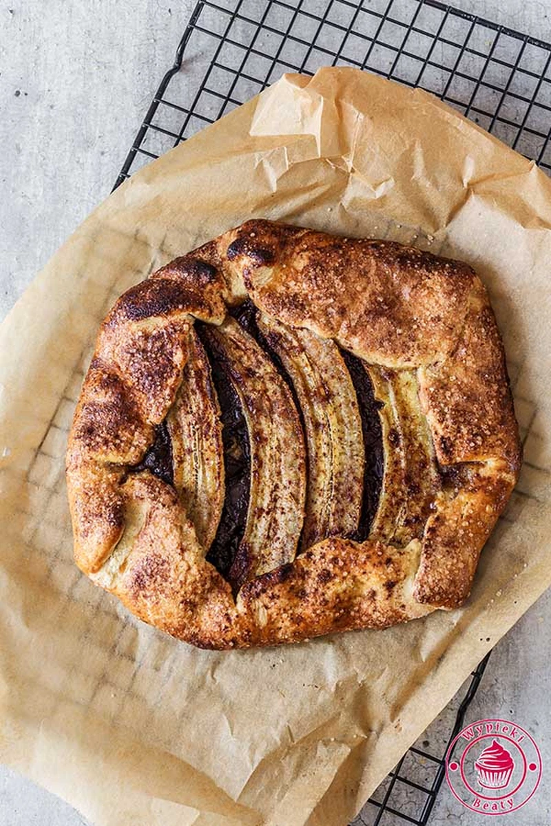 Tarta czekoladowa z bananami