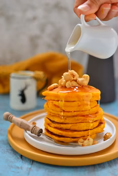 BARDZO PUSZYSTE PANCAKES Z DYNI!