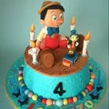 Tort z Pinokiem