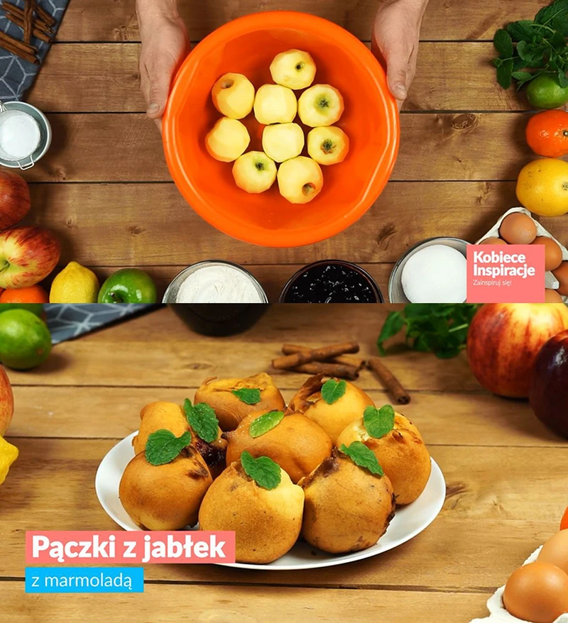 Pączki z jabłek - HIT na tłusty czwartek