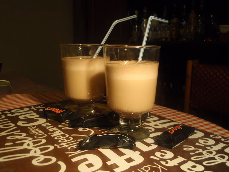 Mleczny drink z Marsa