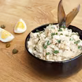 Pasta z wędzonej makreli z kaparami
