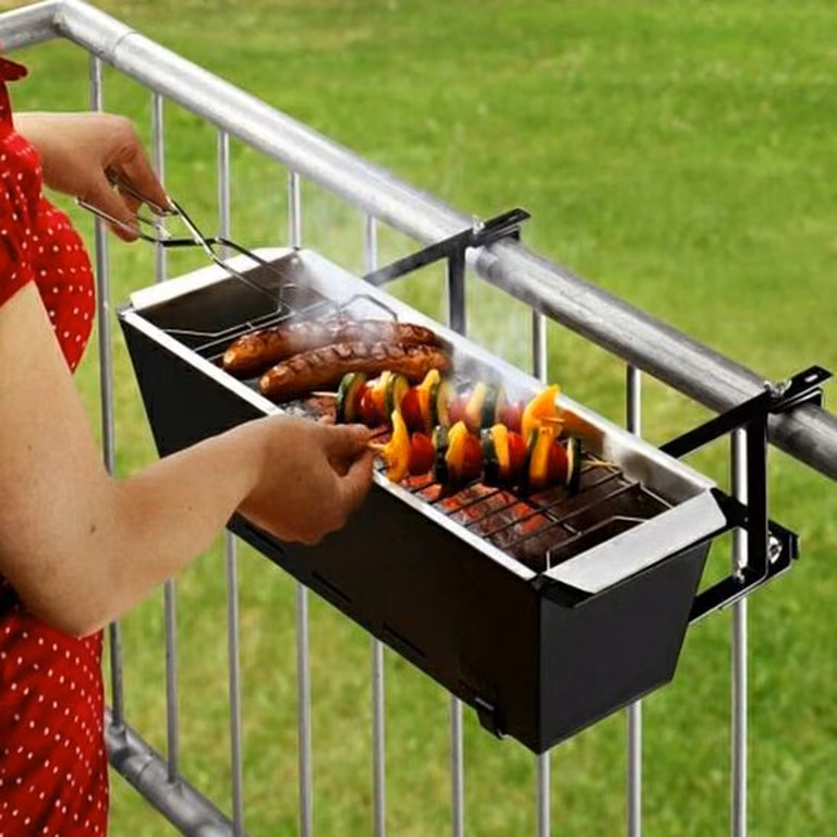 Grill balkonowy