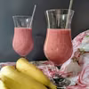 Koktajl truskawkowo bananowy