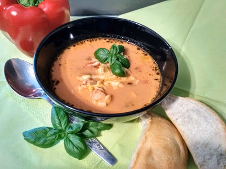 Zupa a la pizza