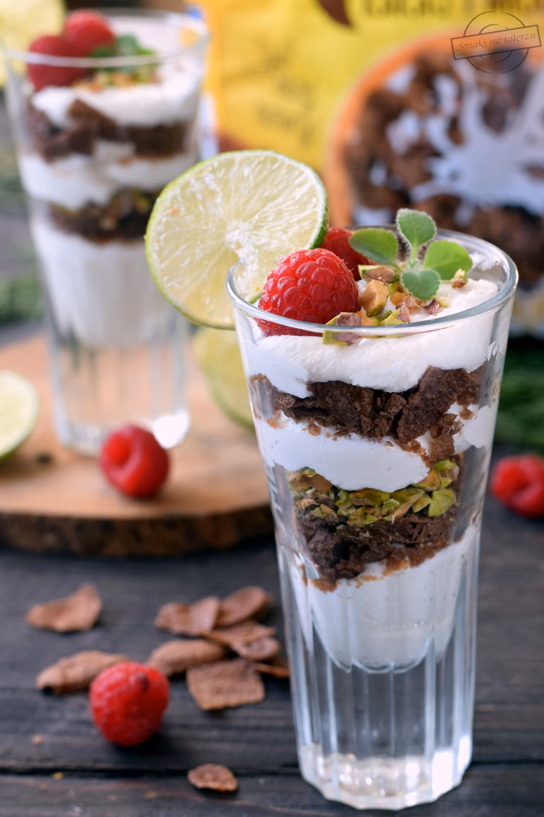 Twarożek z płatkami Corn Flakes Kakao i Miód