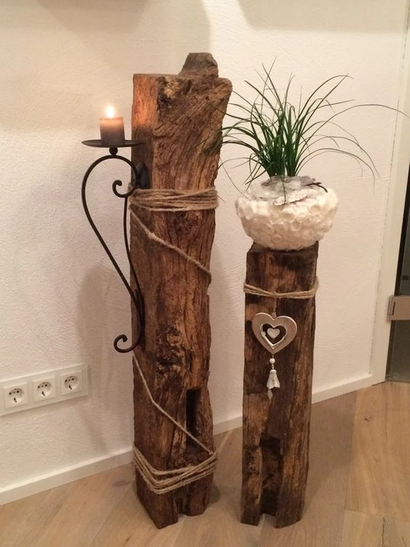 Dekoracje z drewna-DIY