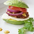 Awokado wege burger
