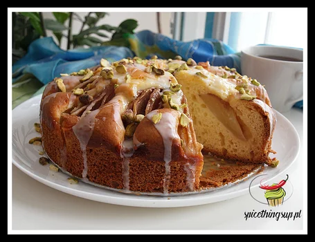 Ciasto z mascarpone i gruszkami
