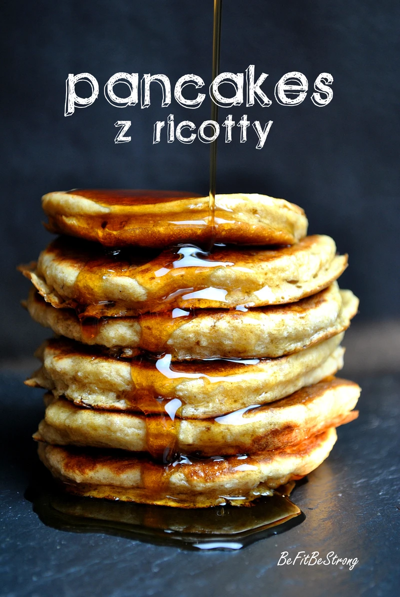 Puszyste pancakes z ricotty