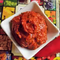 Pasta z pieczonej papryki