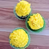 Muffiny szpinakowe z kremem cytrynowym