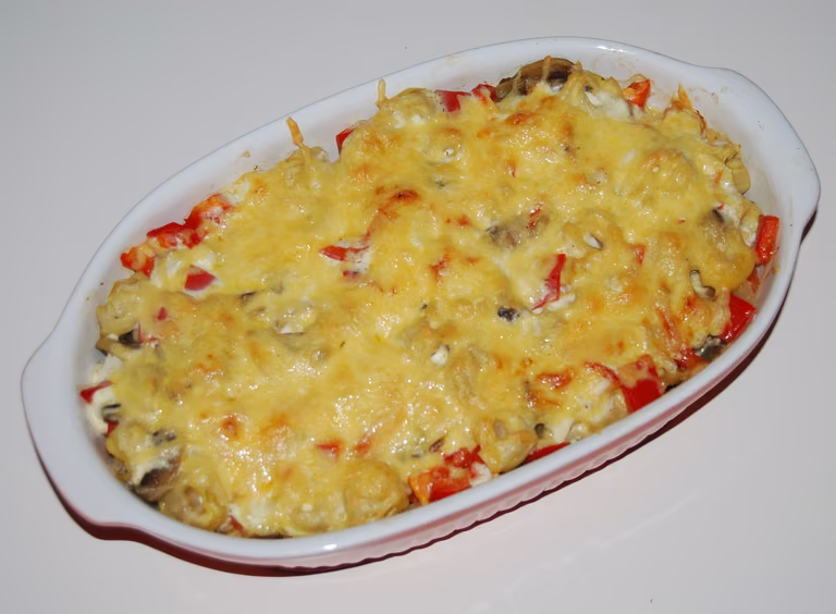 Zapiekanka z tortellini