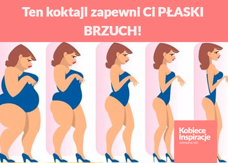Ten koktajl zapewni Ci PŁASKI BRZUCH!