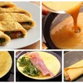 Omlet z szynką i rucola