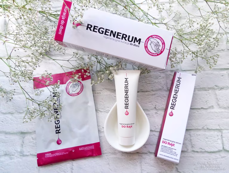 Regenerum Regeneracyjna kuracja do dłoni i Regeneracyjne serum do rąk